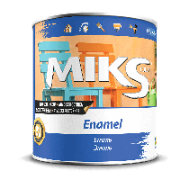 Емаль MIKS color алкідна (червоно-коричнева), 0,8 кг