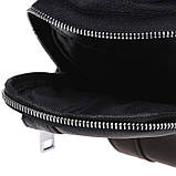 Чоловічий шкіряний рюкзак Keizer K12096-black, фото 7