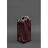 Косметичка-несесер BlankNote 6.0 бордовий флотар, фото 4