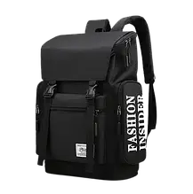 Міський рюкзак Чорний на 25 літрів чоловічий,Шкільний рюкзак, рюкзак для школи, рюкзак для міста, фото 2