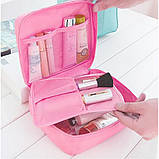 Косметичка дорожня XINMU Travel 21*16*7 см Рожевий, фото 4