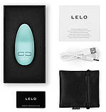 Мінівібратор для клітора LELO Lily 3 Polar Green, 10 режимів, дуже потужний - SX0692, фото 4