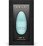 Мінівібратор для клітора LELO Lily 3 Polar Green, 10 режимів, дуже потужний - SX0692, фото 5