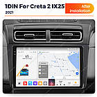 Штатна магнітола Mekede MS 2k Hyundai ix25 / Creta (2021) CarPlay QleD, фото 3