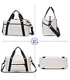 Дорожні сумки для чоловіків і жінок, сумки великої місткості, повсякденні сумки для фітнесу гурт, фото 2
