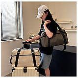 Дорожні сумки для чоловіків і жінок, сумки великої місткості, повсякденні сумки для фітнесу гурт, фото 8