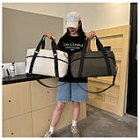 Дорожні сумки для чоловіків і жінок, сумки великої місткості, повсякденні сумки для фітнесу гурт, фото 9