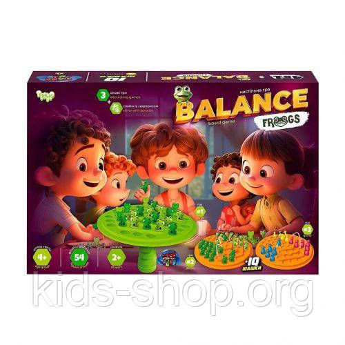 Розвиваюча настільна гра "Balance Frog", велика, фото 1