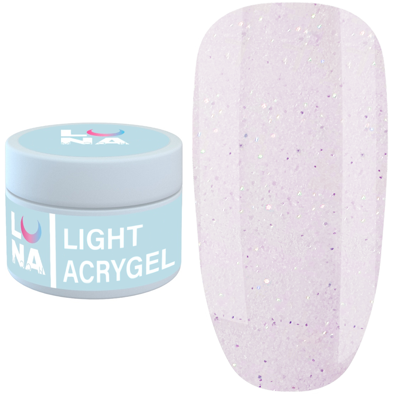 Рідкий акригель LUNA Light Acrygel №26, 30 мл ніжно-рожевий опал