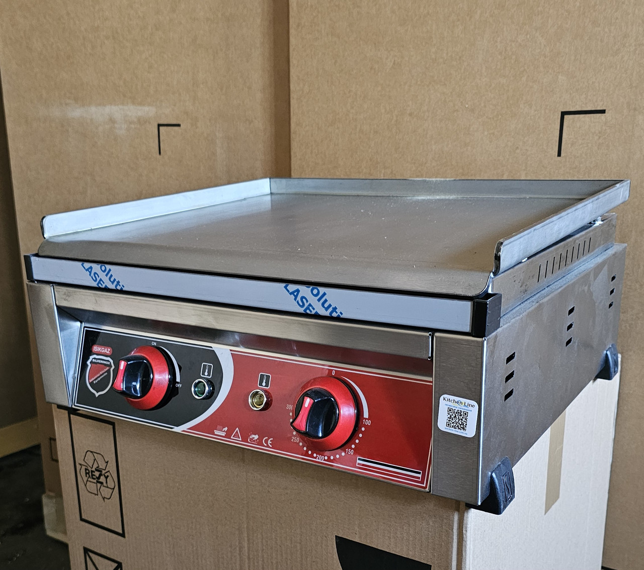 Гладка жарочна поверхня SILVER 2155, фото 1