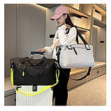 Дорожні сумки для чоловіків і жінок, сумки великої місткості, повсякденні сумки для фітнесу гурт, фото 7