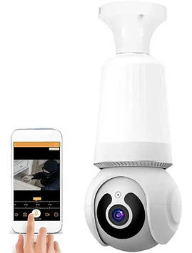 IP WiFi камера лампочка Q26 E27 4MP (V380Pro APP)