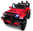 Дитячий автомобіль Великий Jeep X7 червоний, повний привід  X7 / 9188, фото 4