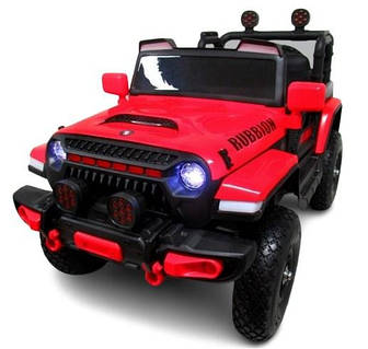 Детский автомобиль Большой Jeep X7 4x4 красный, полный привод X7