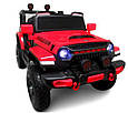 Дитячий автомобіль Великий Jeep X7 червоний, повний привід  X7 / 9188, фото 2