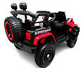 Дитячий автомобіль Великий Jeep X7 червоний, повний привід  X7 / 9188, фото 6