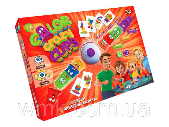 Гра настільна Color Crazy Cups укр ССС-01-01U, фото 1