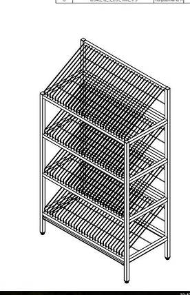 Стелажі з нержавіючої сталі, фото 2