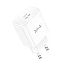 Мережевий зарядний пристрій HOCO C76A Pro Majestic PD 30 W White