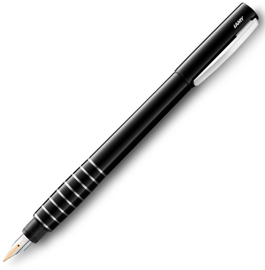 Ручка чорнильна Lamy Accent brillant чорна LD EF gold (4000649), фото 1