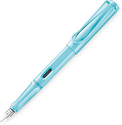 Ручка чорнильна Lamy Safari аквамарин M T10 сині чорнила (4037199)