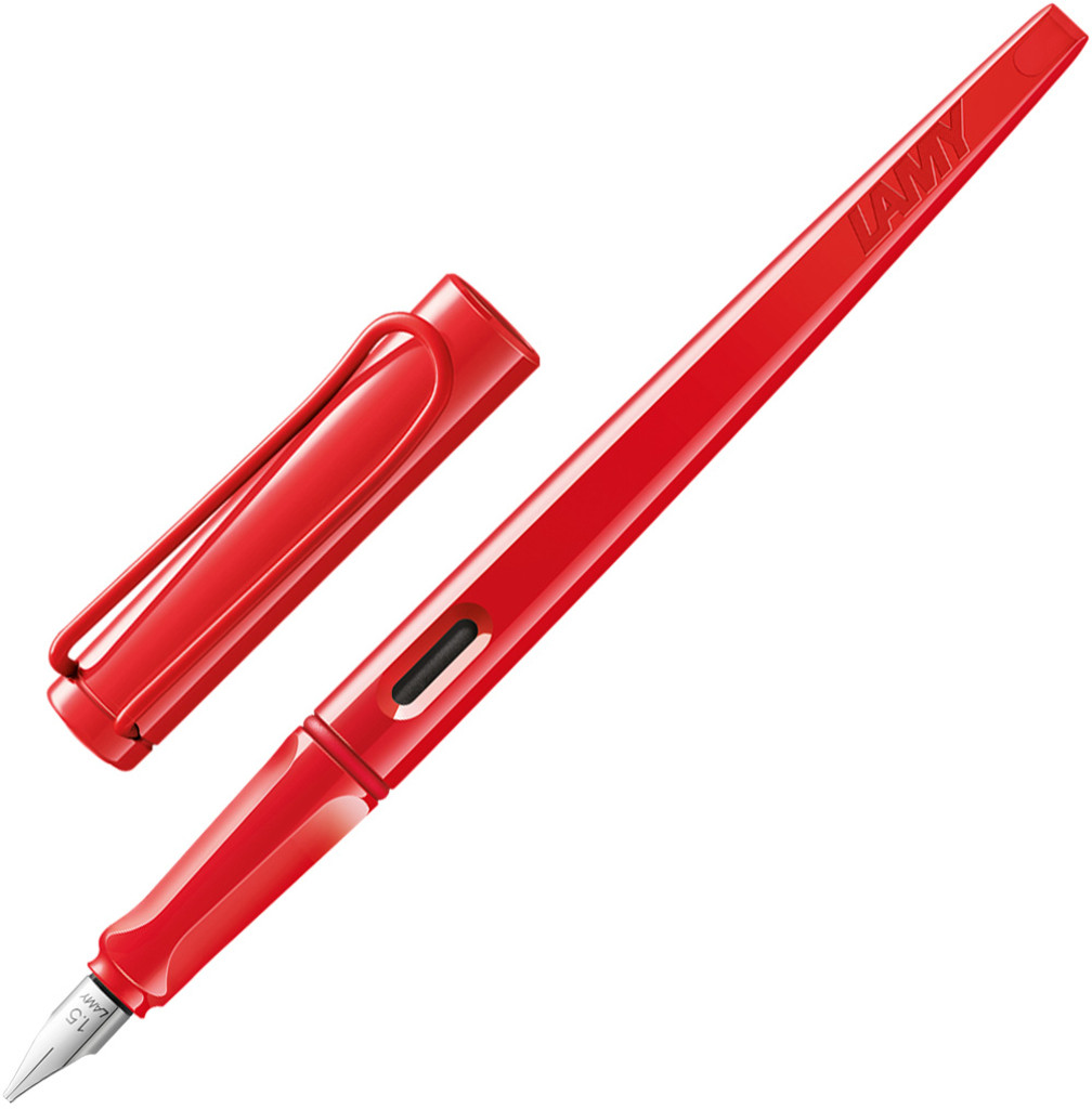 Ручка чорнильна Lamy Joy полунична 1,5 T10 сині чорнила (4037792)