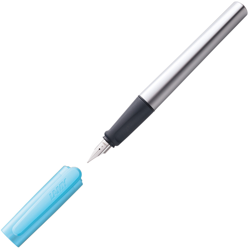 Ручка чорнильна Lamy Nexx для дітей azure A T10 чорні чорнила (4038589)