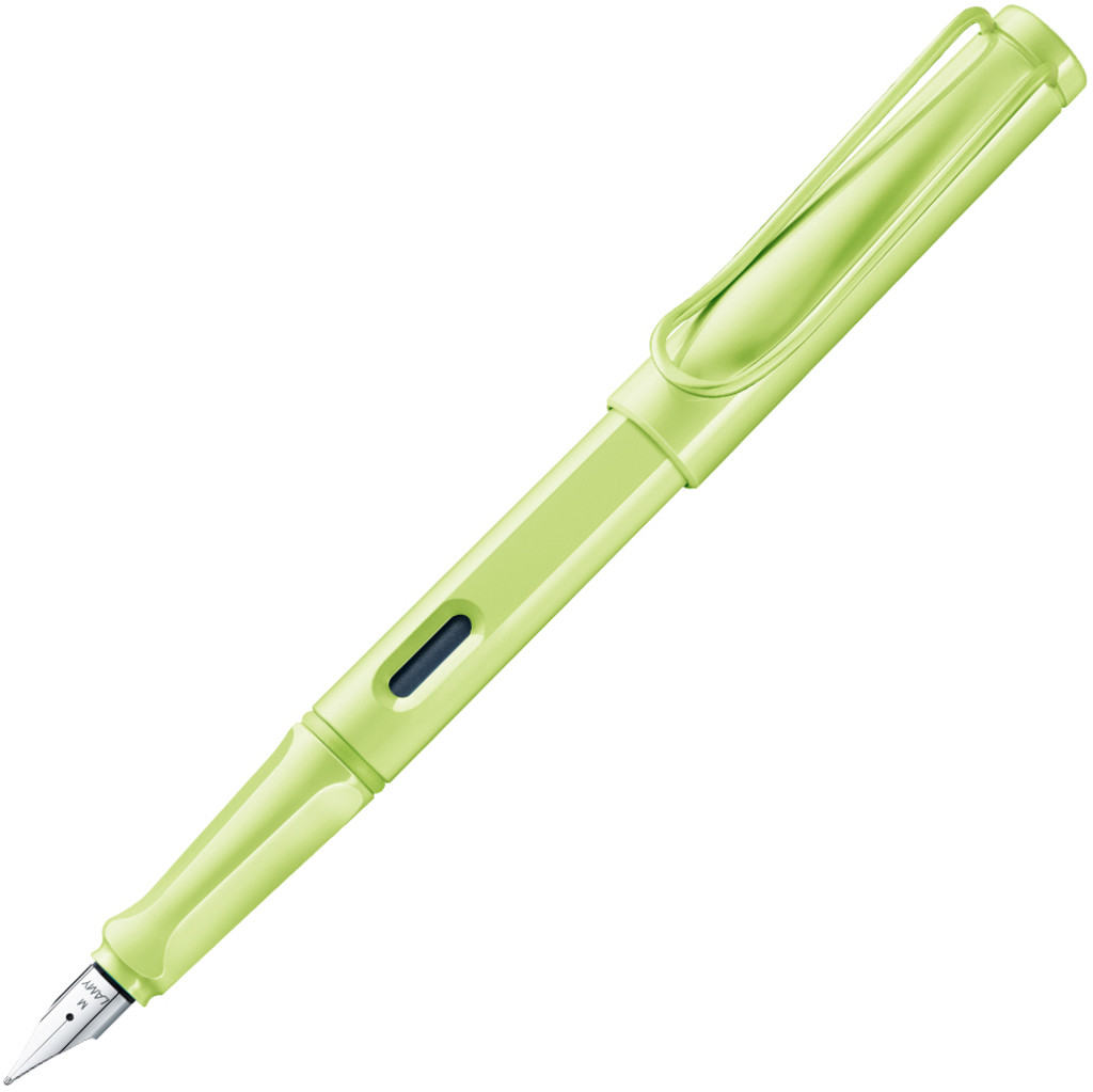 Ручка чорнильна Lamy Safari весняно-зелена LH T10 сині чорнила (4038697)