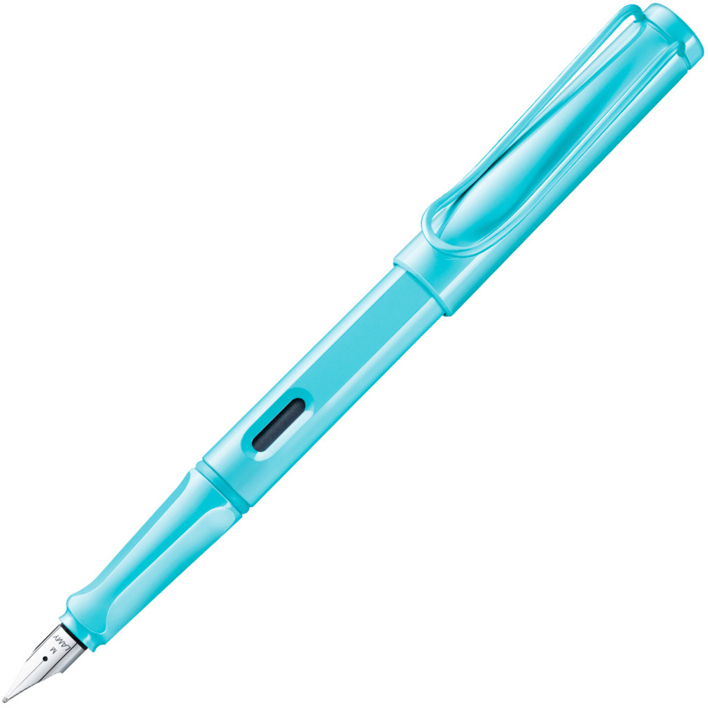 Ручка чорнильна Lamy Safari аквамарин LH T10 сині чорнила (4038699)
