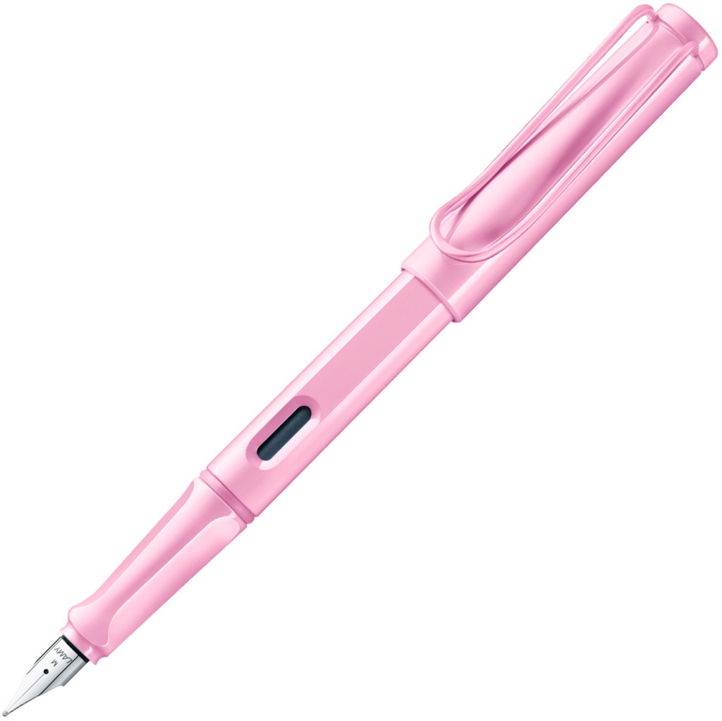 Ручка чорнильна Lamy Safari світло-рожева LH T10 сині чорнила (4038701)