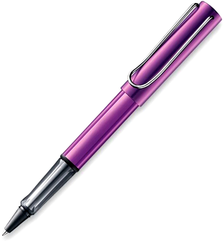 Ручка-ролер Lamy AL-star бузкова M M63 чорний стрижень (4037265)