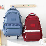 (немає кулона) Рюкзаки чоловічі та жіночі, модні студентські рюкзаки міський стильний гурт, фото 8