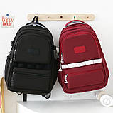 (немає кулона) Рюкзаки чоловічі та жіночі, модні студентські рюкзаки міський стильний гурт, фото 9