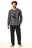 Чоловічий домашній комплект KEY піжама MNS 865 B22 M, XL, фото 3