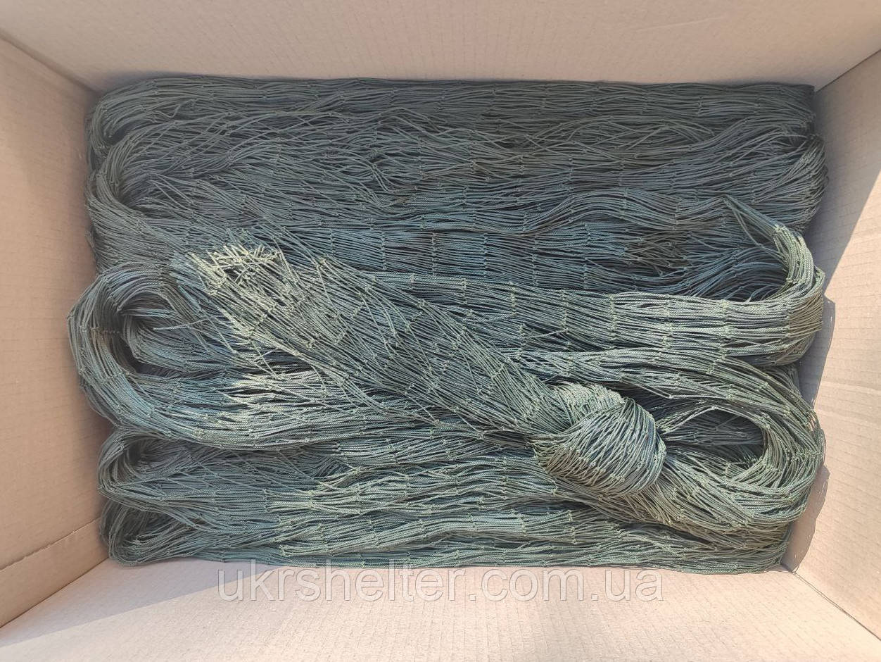 Основа, комірка 5х5 см (хакі) поліамідна (капрон), ящик 15,9 кг