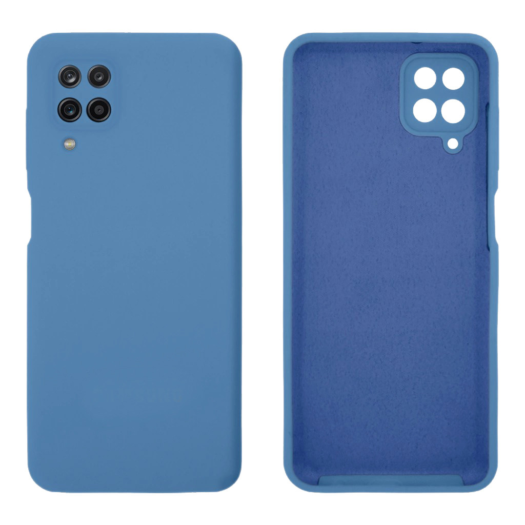 Чохол Silicone case Camera Protective для Samsung M33 (10) Синій Azure