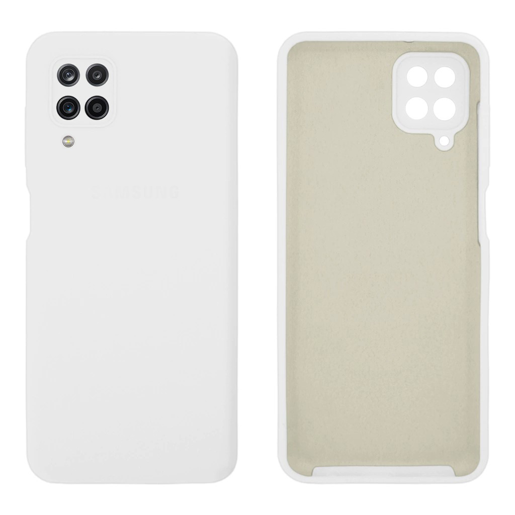 Чохол Silicone case Camera Protective для Samsung M33 (09) білий White