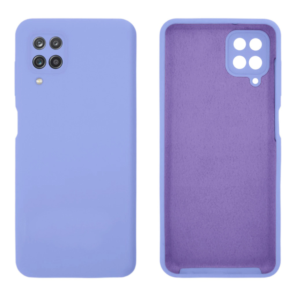 Чохол Silicone case Camera Protective для Samsung M33 (13) ліловий Lilac