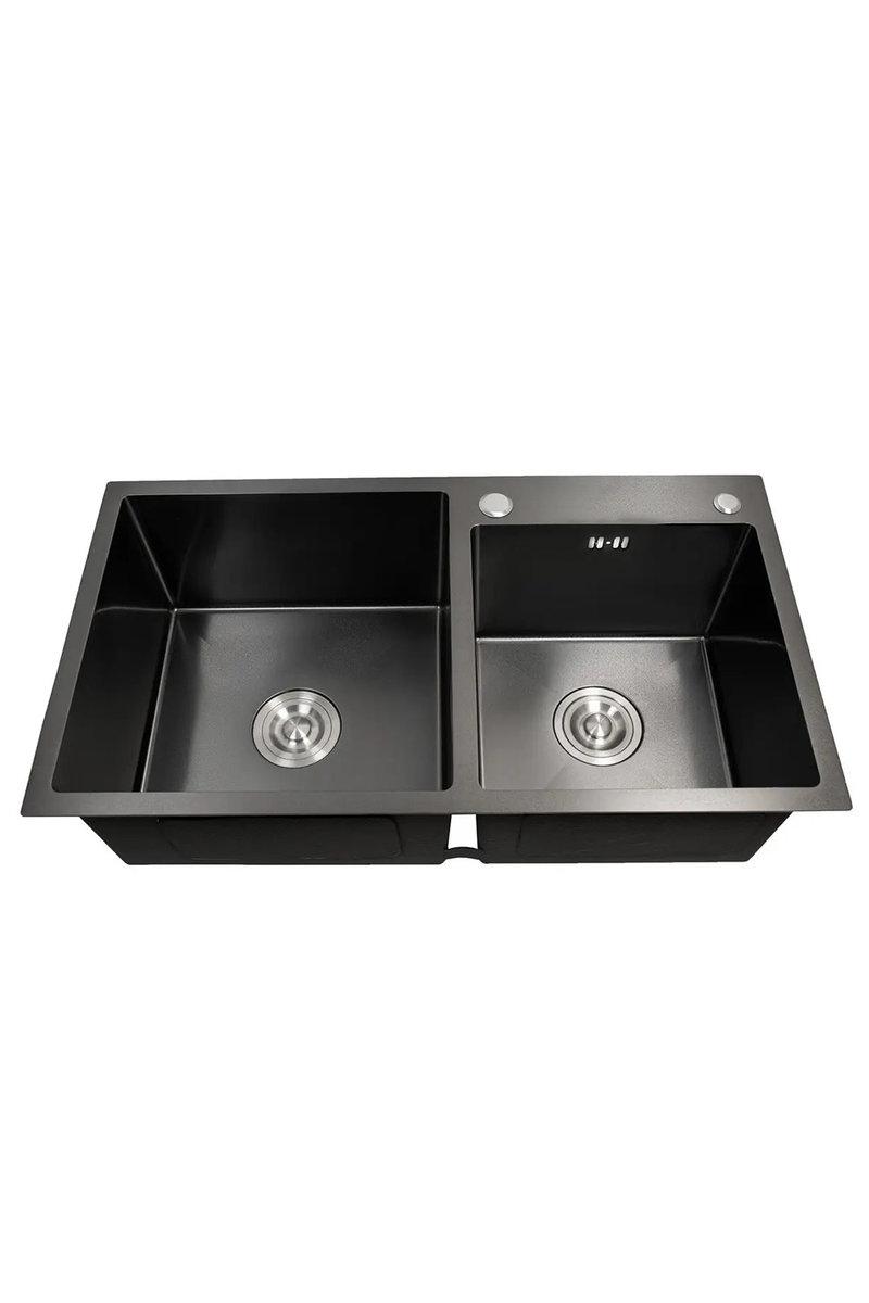 Мійка KRAFT Handmade (HS7848_20) 780*480*230 BLACK, фото 1