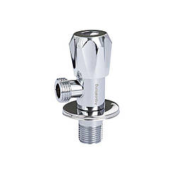 Кран кутовий нерж. AQUASTRONG C3 M1/2 х M3/4 (C311)
