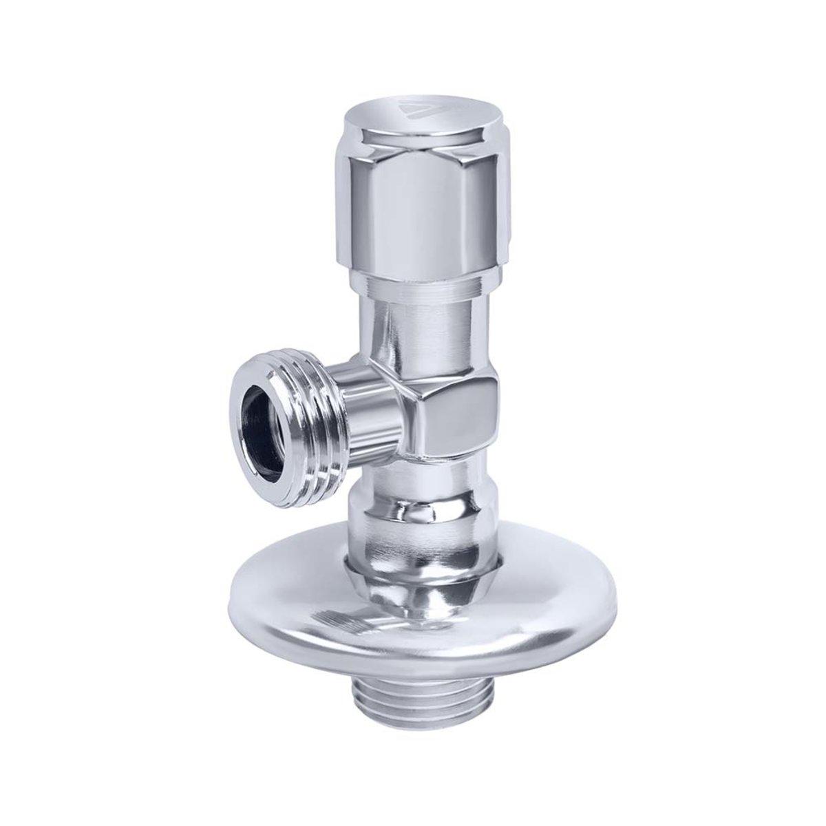 Кран кутовий лат. AQUASTRONG B1 M1/2 х M3/4 (B112)