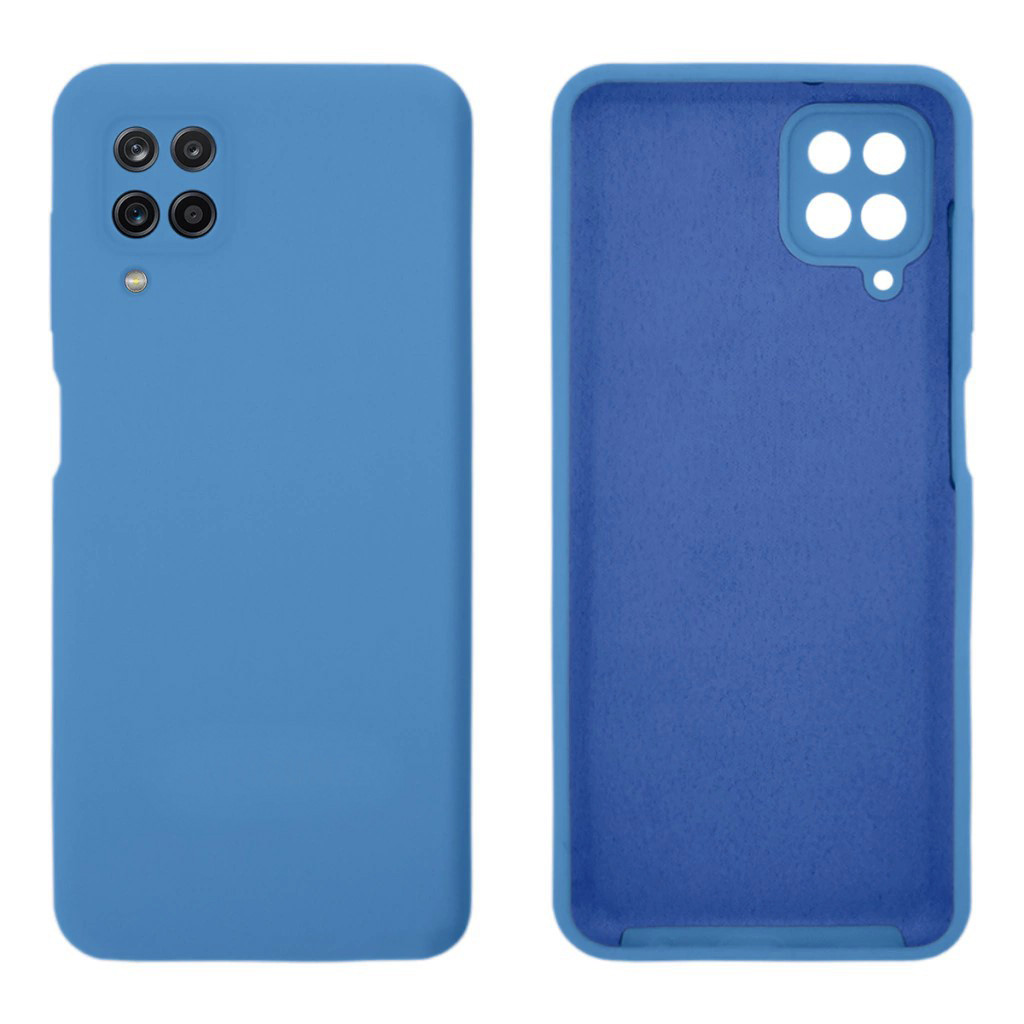 Чохол Silicone case Camera Protective для Samsung M33 (16) синій Blue