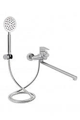 Змішувач KRAFT (KRF4008-1) нерж ванна довг