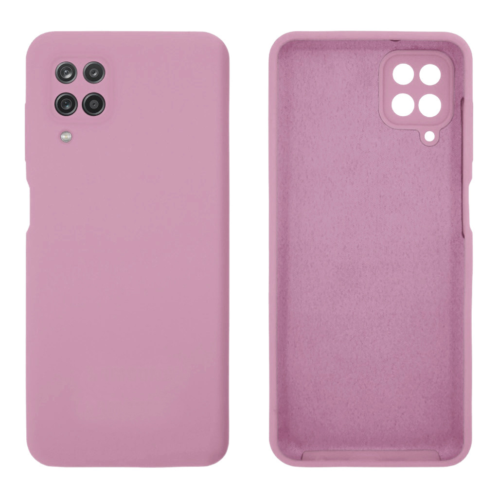 Чохол Silicone case Camera Protective для Samsung M33 (24) чорничний Blueberry