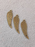 Підвіска/Довжина -3х0.9см Колір - бронза/ Ціна за 1 шт.