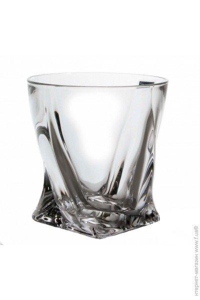 Набір склянок для віскі Bohemia Quadro 340мл, 2шт 2k936/99A44/340/2, фото 1