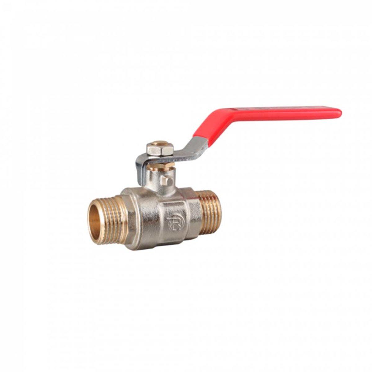 Кран кульовий 1/2" ЗЗ ручка (Reiger), фото 1