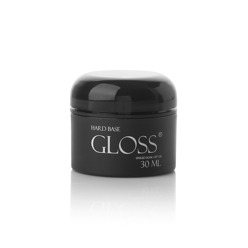 База гелевая для нігтів GLOSS Hard Base, 30 мл