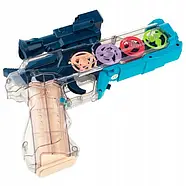 Пістолет Gear Vocal Gun (довжина 26см, шестерні, звук, світло, 2 кольори, в коробці) DF-49218A, фото 4