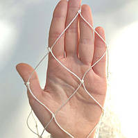 Основа широка, комірка 5х5 см (білий) для маскувальних сіток поліамідна